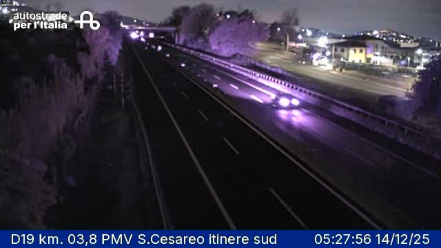 San Cesareo: Zona Industriale Artigianale: D19 km. 03,8 PMV S.Cesareo itinere sud