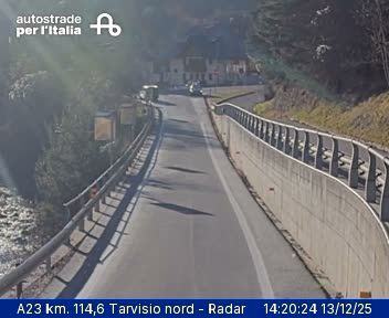 Tarvisio: A23 km. 114,6 - nord - Radar