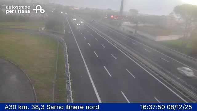 San Valentino Torio: A30 km. 38,3 Sarno itinere nord