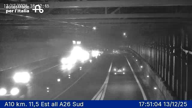 Genoa: Ponente: A10 km. 11,5 Est all A26 Sud