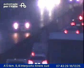 Bentivoglio: A13 km. 9,4 Interporto itinere sud