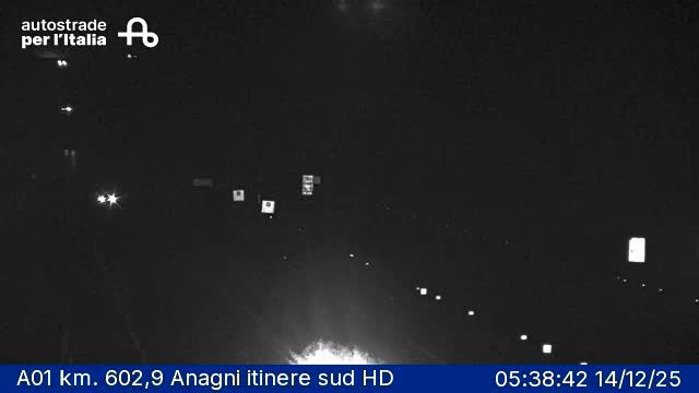 Anagni: A01 km. 602,9 - itinere sud HD