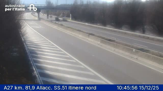 Ponte nelle Alpi: Cima i Pra: A27 km. 81,9 Allacc. SS.51 itinere nord