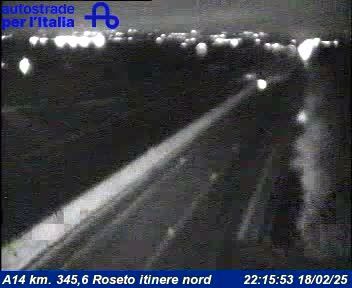 Atri: A14 km. 345,6 Roseto itinere nord