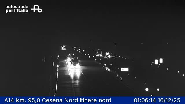 Cesena: Quartiere Ravennate: A14 km. 95,0 Cesena Nord itinere nord
