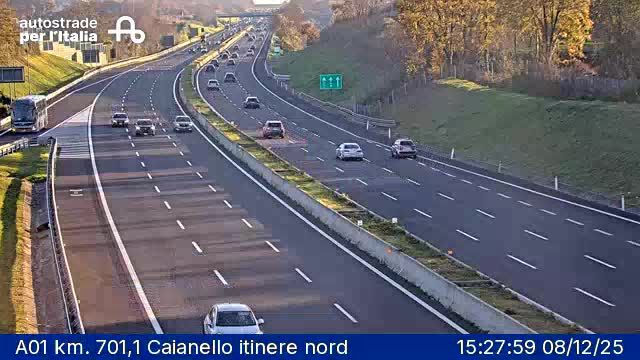 Caianello: A01 km. 701,1 - itinere nord