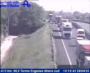 Due Carrare: A13 km. 96,0 Terme Euganee itinere sud