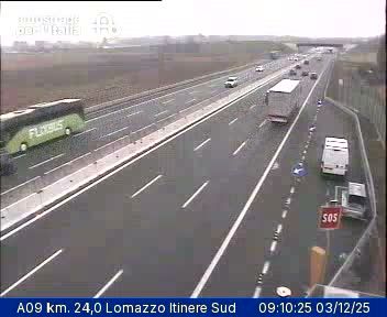 Lomazzo: A09 km. 24,0 - Itinere Sud