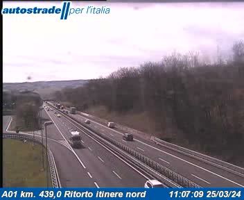 Allerona: A01 km. 439,0 Ritorto itinere nord