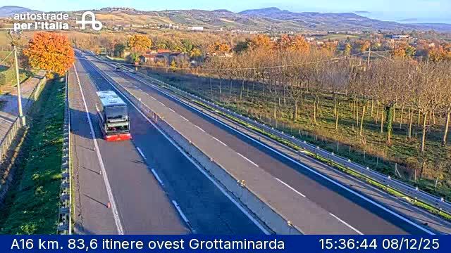 Grottaminarda: A16 km. 83,6 itinere ovest