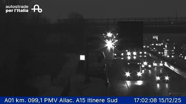 Fontanellato: A01 km. 099,1 PMV Allac. A15 Itinere Sud