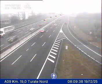 Turate: A09 Km. 19,0 - Nord