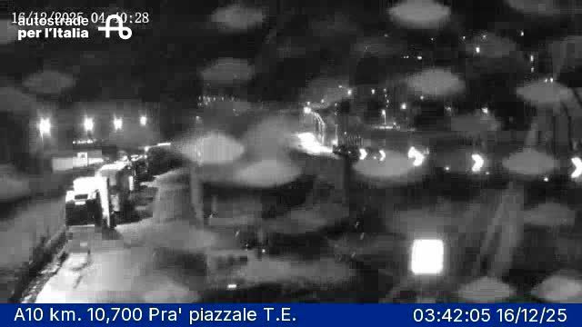 Genoa: Ponente: A10 km. 10,700 Pra' piazzale T.E