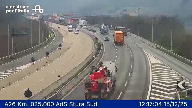 Belforte Monferrato: A26 Km. 025,000 AdS Stura Sud