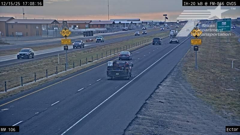 West Odessa › West: IH 20 at Odessa MM 106
