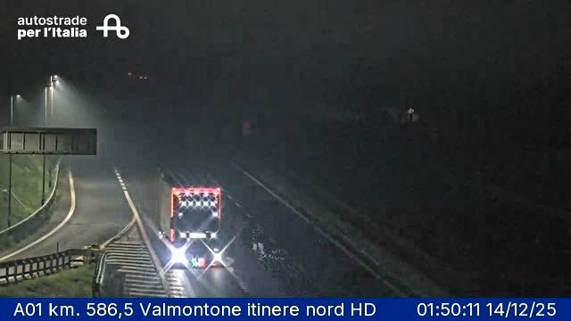 Valmontone: La Valle: A01 km. 586,5 Valmontone itinere nord HD