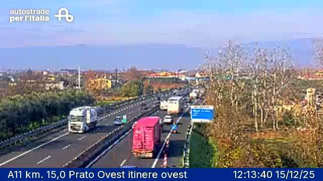 Prato: Iolo: A11 km. 15,0 Prato Ovest itinere ovest