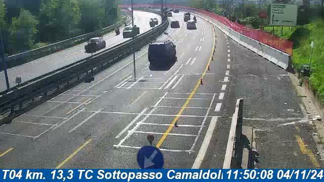 Naples: Municipalita 5: T04 km. 13,3 TC Sottopasso Camaldolilli Ovest