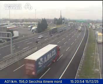 Modena: San Faustino-Madonnina-Quattroville: A01 km. 156,0 Secchia itinere nord