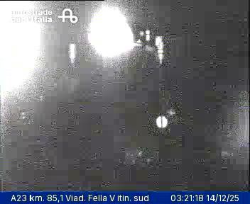 Dogna: A23 km. 85,1 Viad. Fella V itin. sud