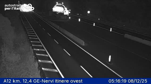 Genoa: Levante: A12 km. 12,4 GE-Nervi itinere ovest