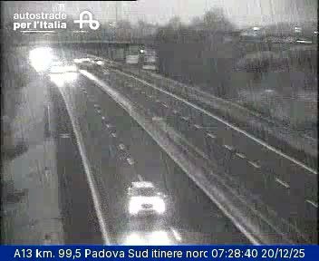 Masera di Padova: A13 km. 99,5 Padova Sud itinere nord