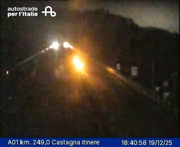 Barberino di Mugello: A01 km. 249,0 Castagna itinere