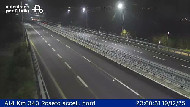Roseto degli Abruzzi: A14 Km 343 Roseto accell. nord