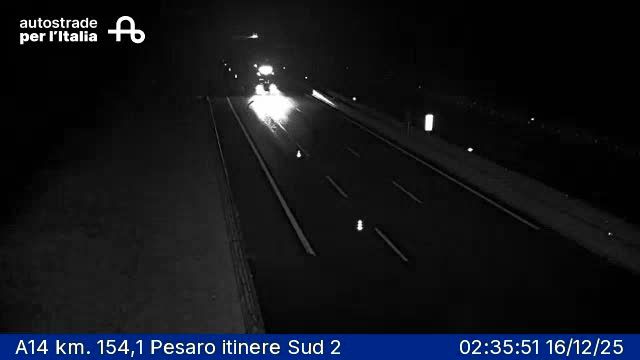 Pesaro: A14 km. 154,1 - itinere Sud 2