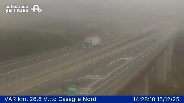 Barberino di Mugello: VAR km. 28,8 V.tto Casaglia Nord