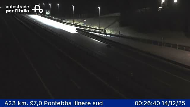 Malborghetto Valbruna: A23 km. 97,0 Pontebba itinere sud