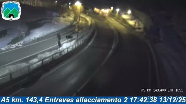 Courmayeur: A5 km. 143,4 Entreves allacciamento 26DIR