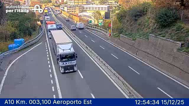 Genoa: Medio Ponente: A10 Km. 003,100 Aeroporto Est