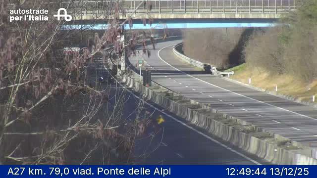 Ponte nelle Alpi: A27 km. 79,0 viad. Ponte delle Alpi