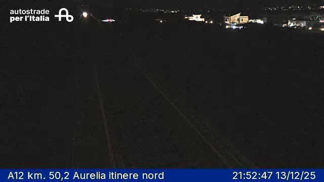 Santa Marinella: A12 km. 50,2 Aurelia itinere nord