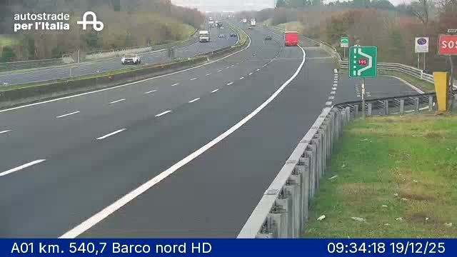 Monterotondo: A01 km. 540,7 Barco nord HD