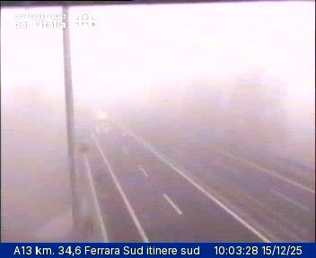 Ferrara: A13 km. 34,6 - Sud itinere sud