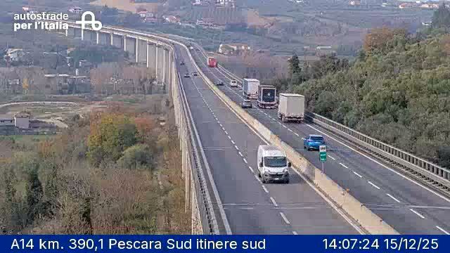 Francavilla al Mare: A14 km. 390,1 Pescara Sud itinere sud