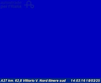 Vittorio Veneto: A27 km. 62,8 Vittorio V. Nord itinere sud