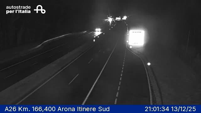 Paruzzaro: A26 Km. 166,400 Arona Itinere Sud