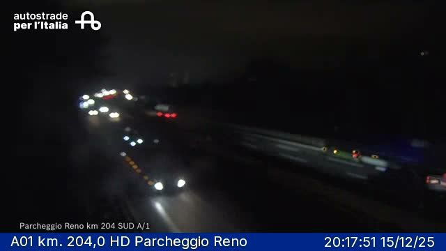 Sasso Marconi: A01 km. 204,0 HD Parcheggio Reno