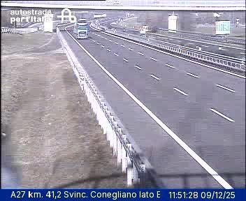 San Vendemiano: A27 km. 41,2 Svinc. Conegliano lato BL