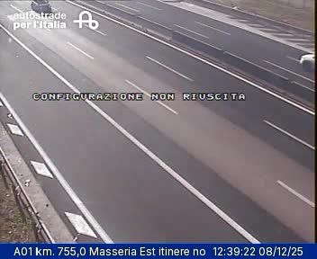 Casoria: Arpino: A01 km. 755,0 Masseria Est itinere nord