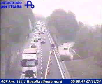 Mignanego: Noceto: A07 km. 114,1 Busalla itinere nord