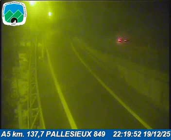 Pre-Saint-Didier: Mont: A5 km. 137,7 PALLESIEUX 849