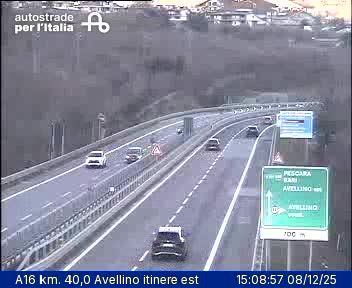 Mercogliano: A16 km. 40,0 Avellino itinere est