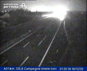 Campegine: Caprara: A01 km. 125,9 Campegine itinere nord