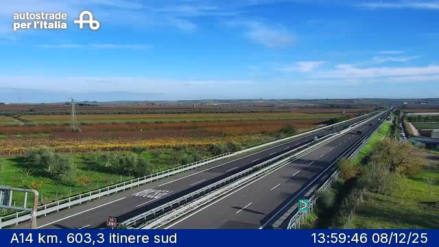 Cerignola: A14 km. 603,3 itinere sud