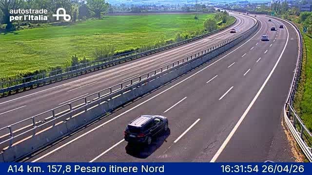Pesaro: Torraccia: A14 km. 157,8 Pesaro itinere Nord
