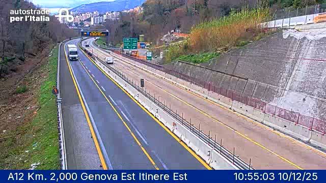 Genoa: Val Polcevera: A12 Km. 2,000 Genova Est Itinere Est